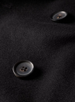 BLACK WOOL PEACOAT JACKET - PS PAUL SMIH