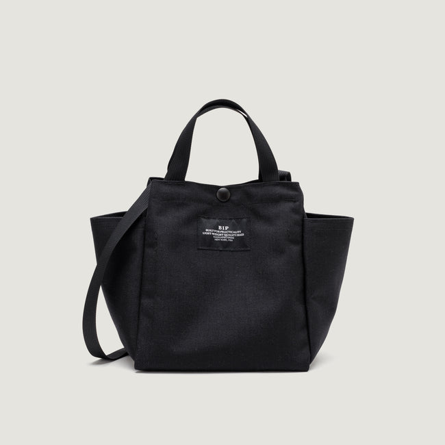 SMALL SIDE POCKET TOTE - CANVAS NYLON - BIP