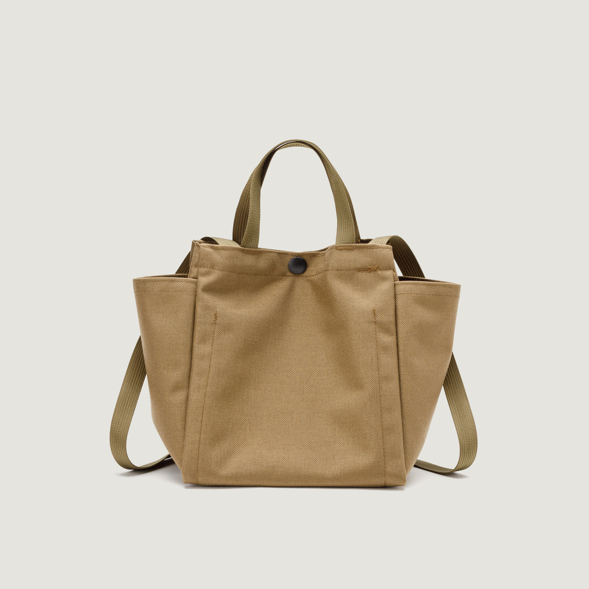 SMALL SIDE POCKET TOTE - CANVAS NYLON - BIP