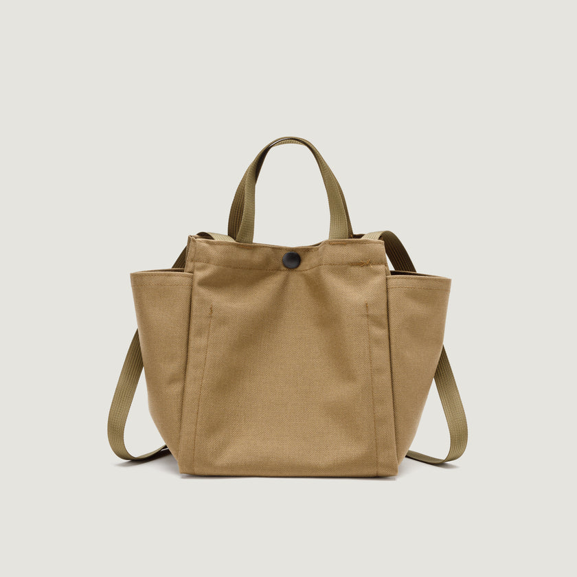 SMALL SIDE POCKET TOTE - CANVAS NYLON - BIP