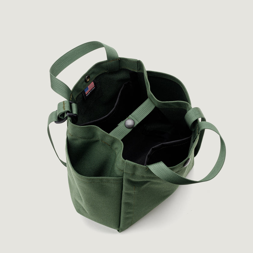 SMALL SIDE POCKET TOTE - CANVAS NYLON - BIP